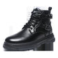 Black Martin Boots Male British Style Working Boots